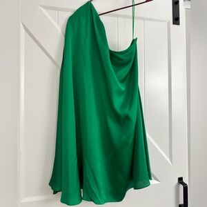 Belle Badgley Mischka Kayla Dress Green